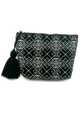 Trousse maxi pompon Hivernage - La Gazelle Marrakchia