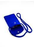 Pochette téléphone bleu majorelle - La Gazelle Marrakchia