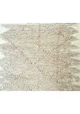 Tapis Zanafi crème marron - La Gazelle Marrakchia