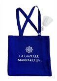 Tote bag bleu - La Gazelle Marrakchia