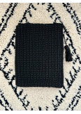 Pochette ordinateur noir - La Gazelle Marrakchia