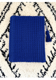 Pochette ordinateur bleu majorelle - La Gazelle Marrakchia