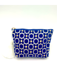 Trousse maxi pompon Majorelle - La Gazelle Marrakchia