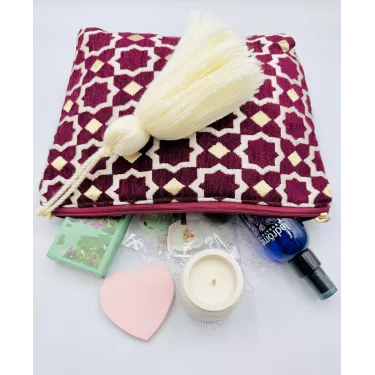 Trousse rose « Rose douceur »