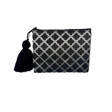Trousse moyen pompon Medina Spirit Mellah - La Gazelle Marrakchia