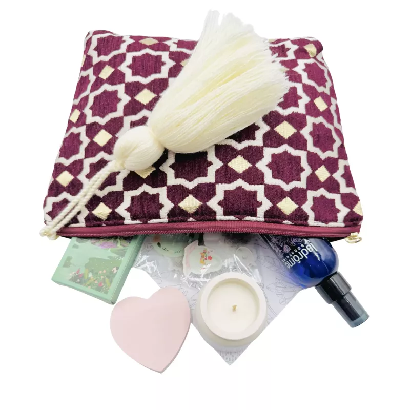 Trousse rose « Rose douceur »